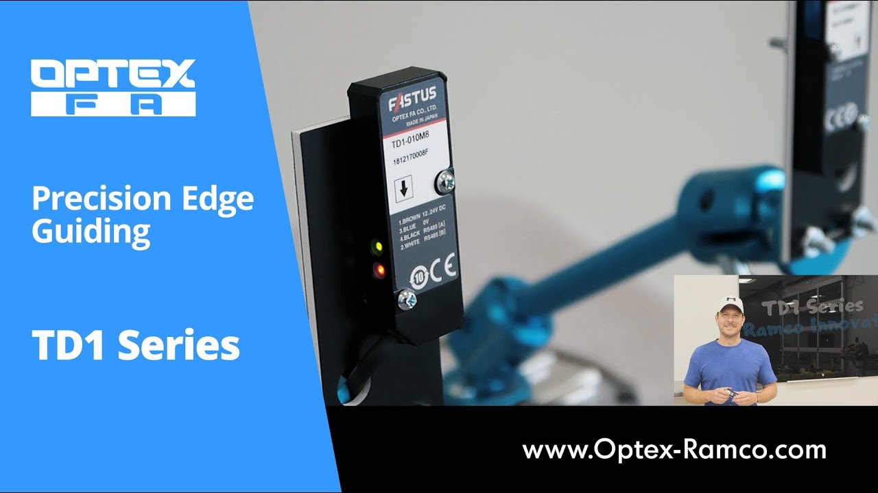 Precision Edge Measurement Sensor TD1 Series from Optex FA Part 1