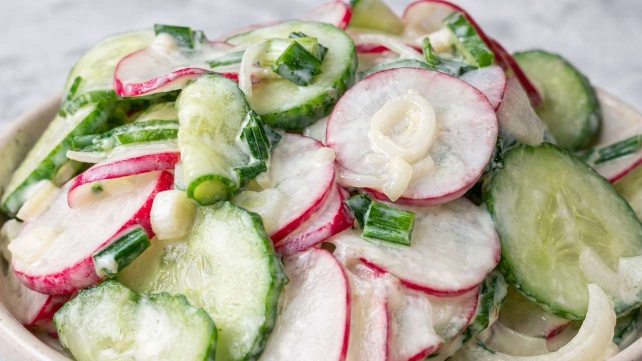 Bauchfett SCHMILZT mit diesem Gurkensalat! Ich habe 10 Kilo in einem Monat abgenommen OHNE DIÄT