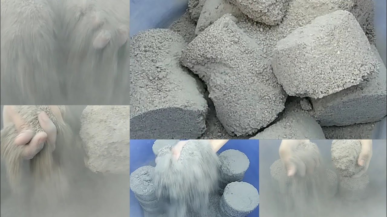 ASMR: Very very dusty 🌪🌪soft 🤤 Crunchy Sand Dry/Wet 💦 crumble with dust storm 🌪