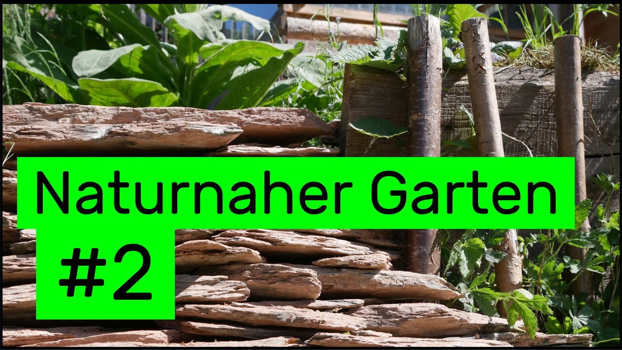 Naturnaher Garten #2 [Natursteinmauer] Tipp gegen Schnecken