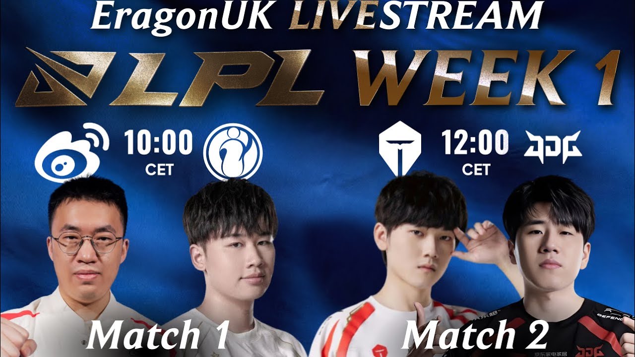 🔴 LPL 2026 리그 오브 레전드 프로리그 | WBG vs iG & TES vs JDG 🔴