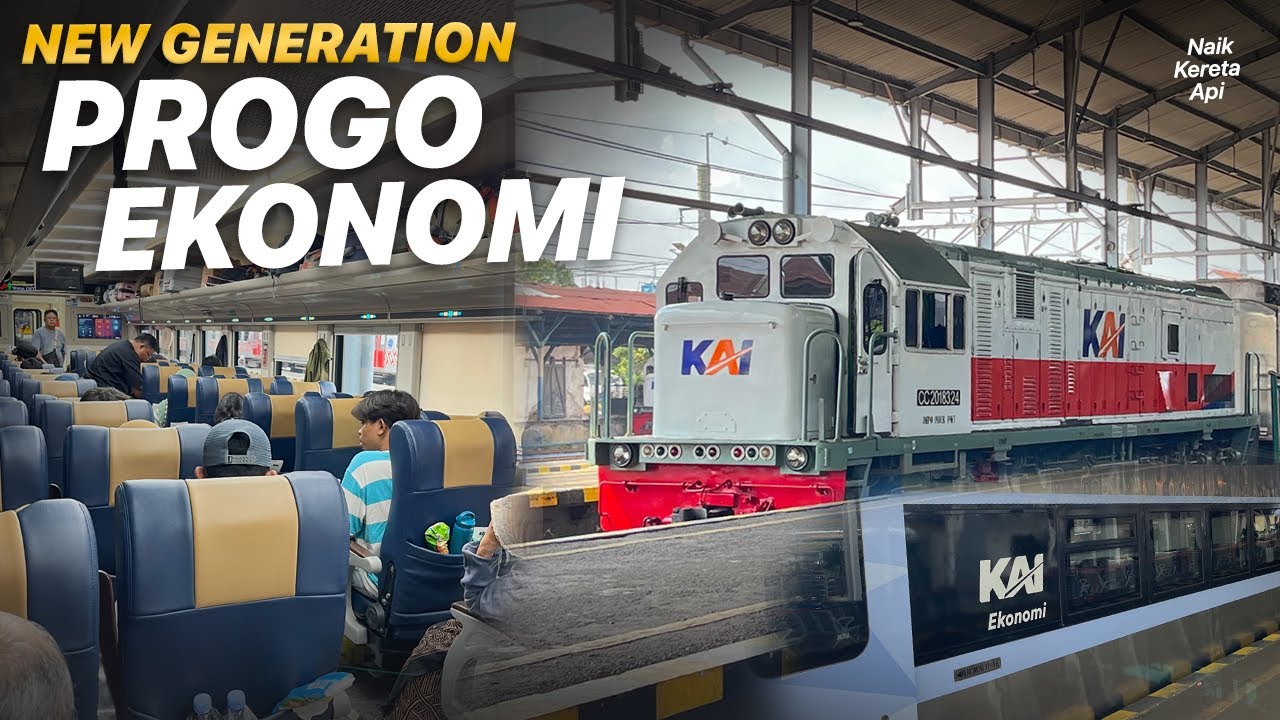 TIKETNYA CEPET HABIS‼️ Kereta Ekonomi Mewah Terlaris | KA Progo Jogja-Jakarta
