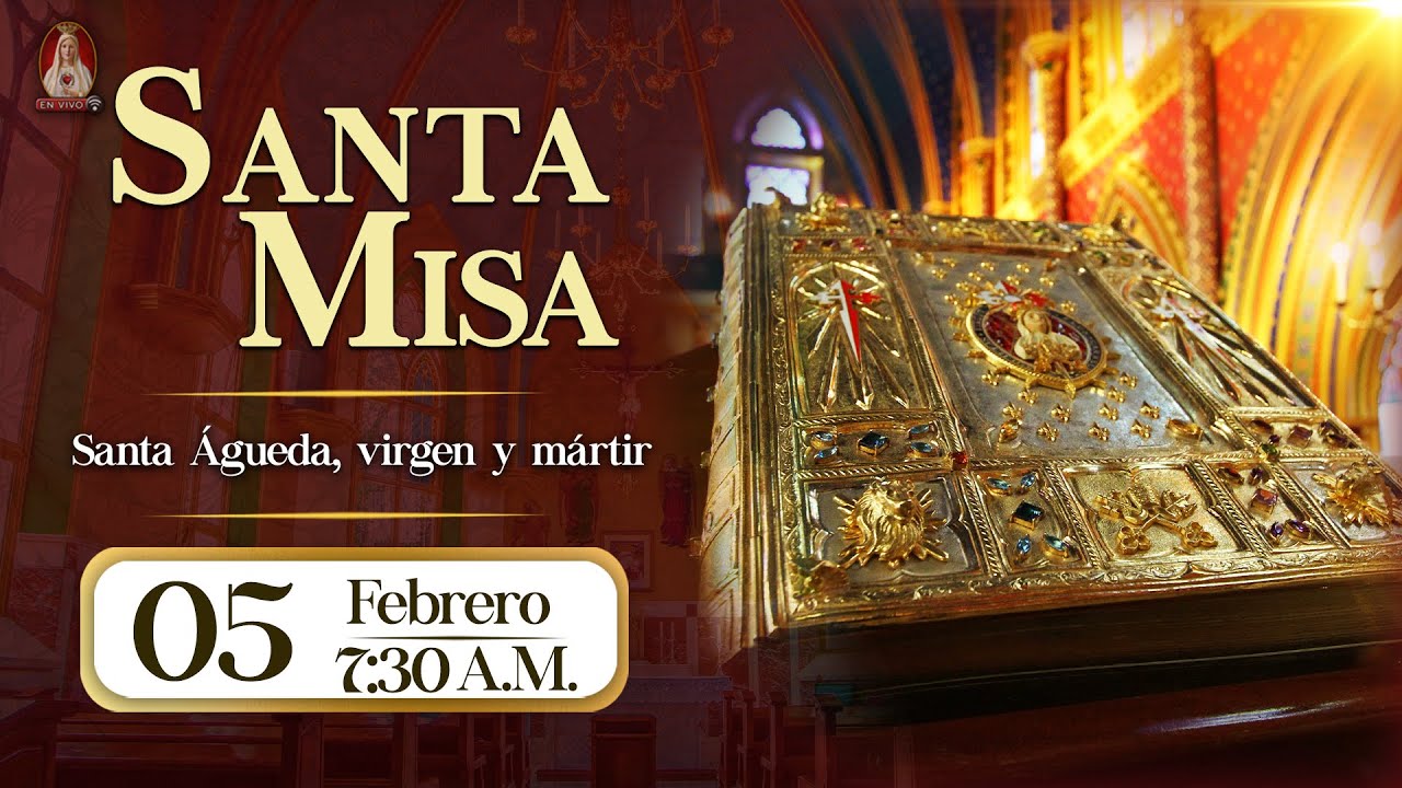 Santa Misa en Caballeros de la Virgen, 05 de febrero de 2026⚜️ 7:30 a.m