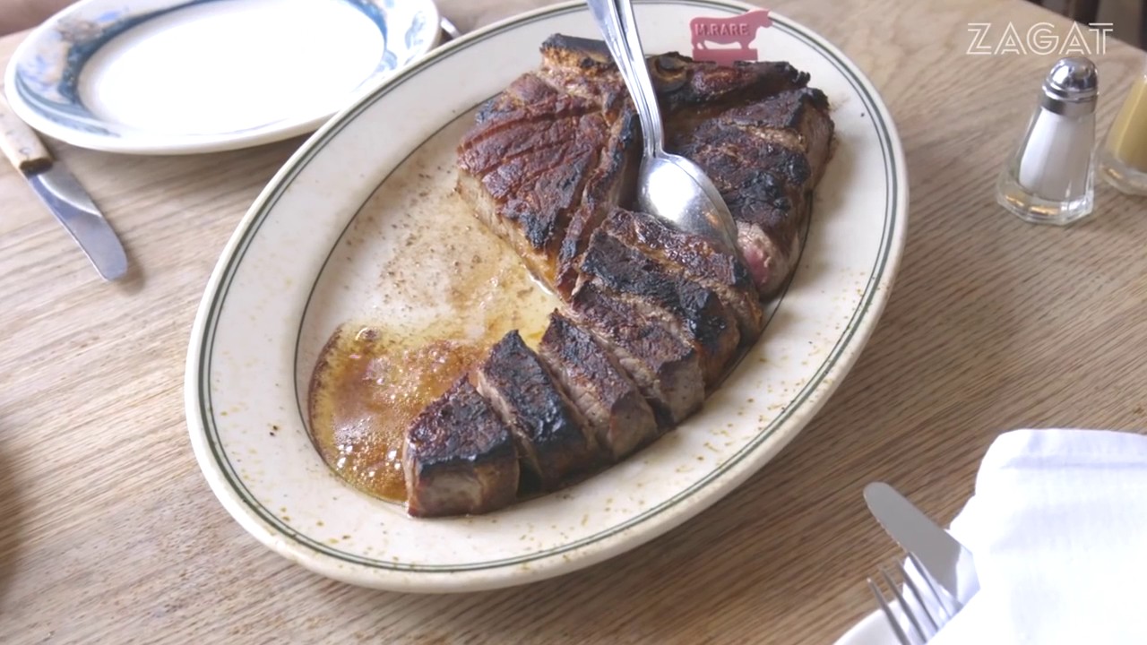 Ресторан Delmonico's отмечен Zagat | Лучшие стейк-хаусы Нью-Йорка
