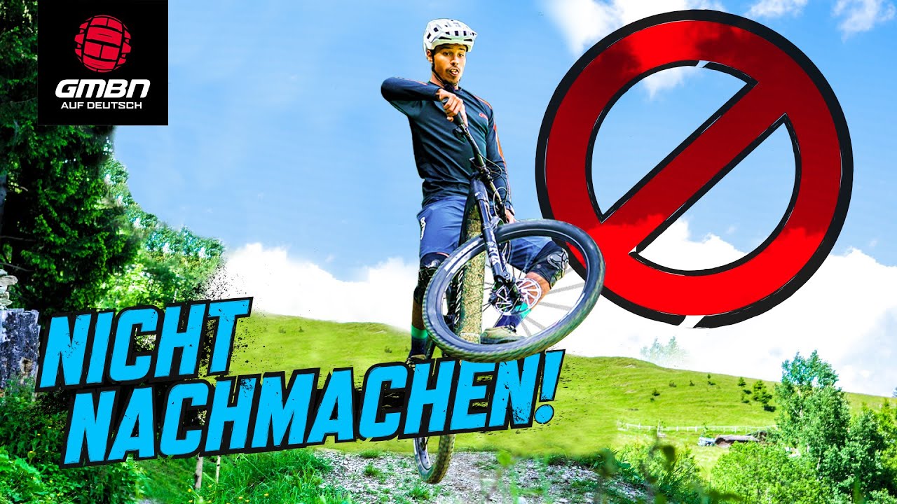 6 Fehler beim Springen mit dem MTB und wie man sie vermeidet