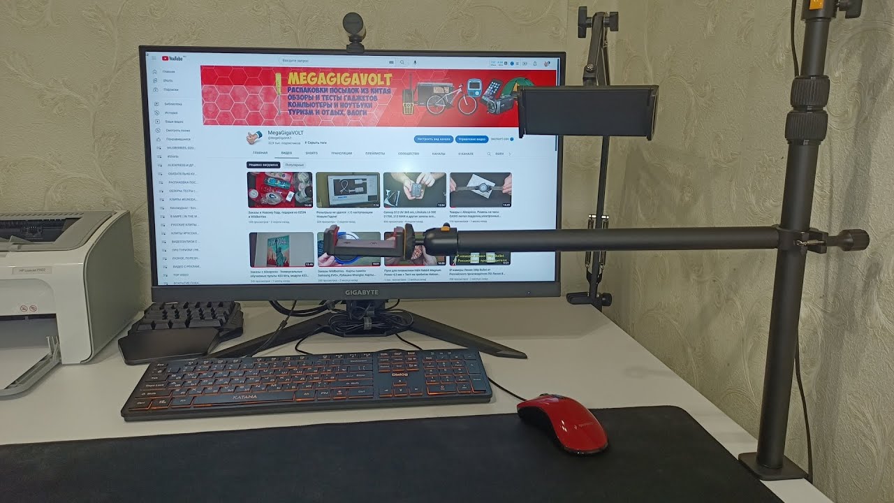 Ulanzi T2 металлическая настольная подставка и VIJIM LS02 выдвижная настольная подставка