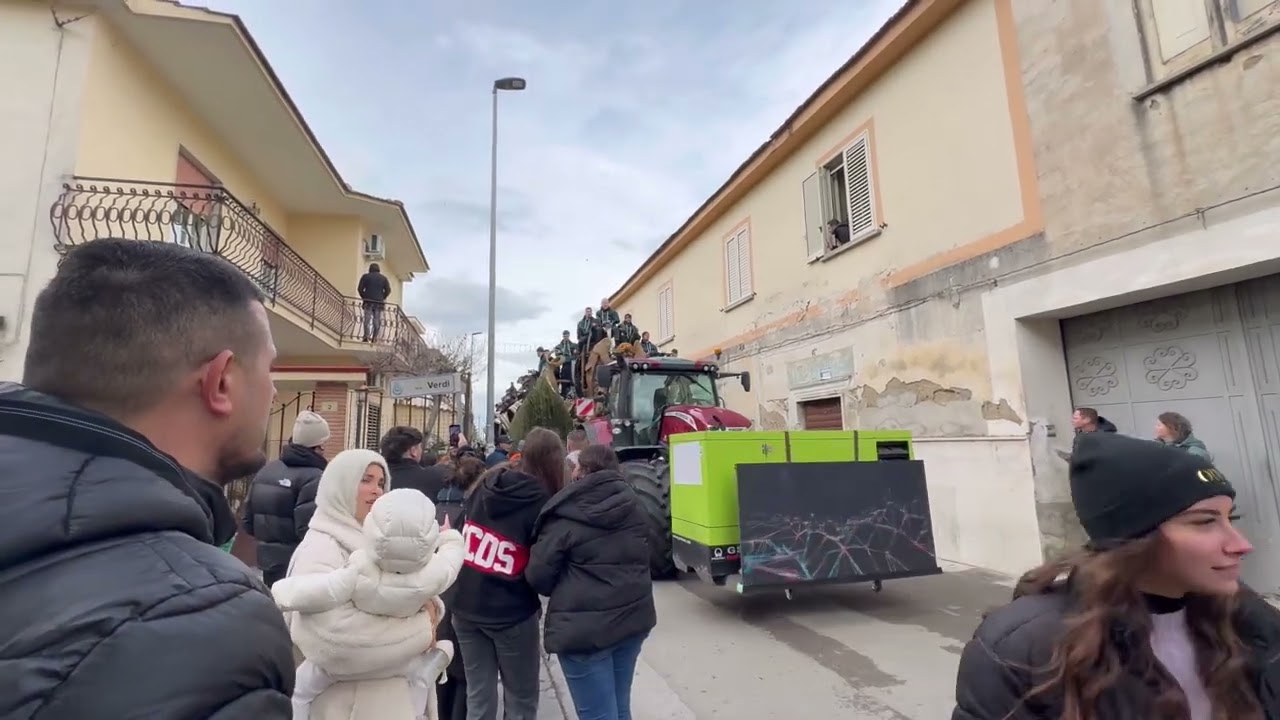 Carri Macerata Campania 2025-O RITORN E SANT’ANTUONO.
