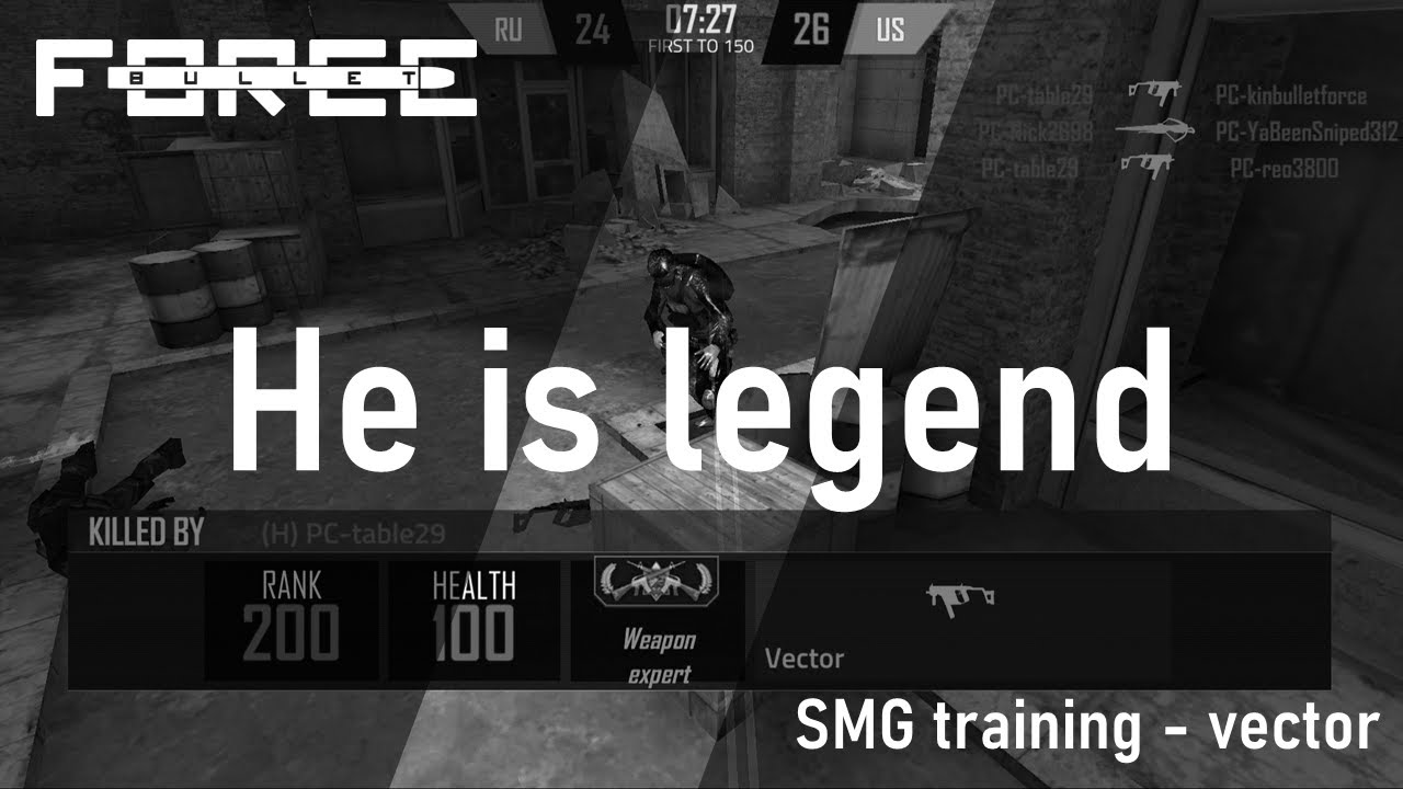 #15【Bullet Force】I encounted a legend and I was destroyed  (table29)【バレットフォース】2022/3/7