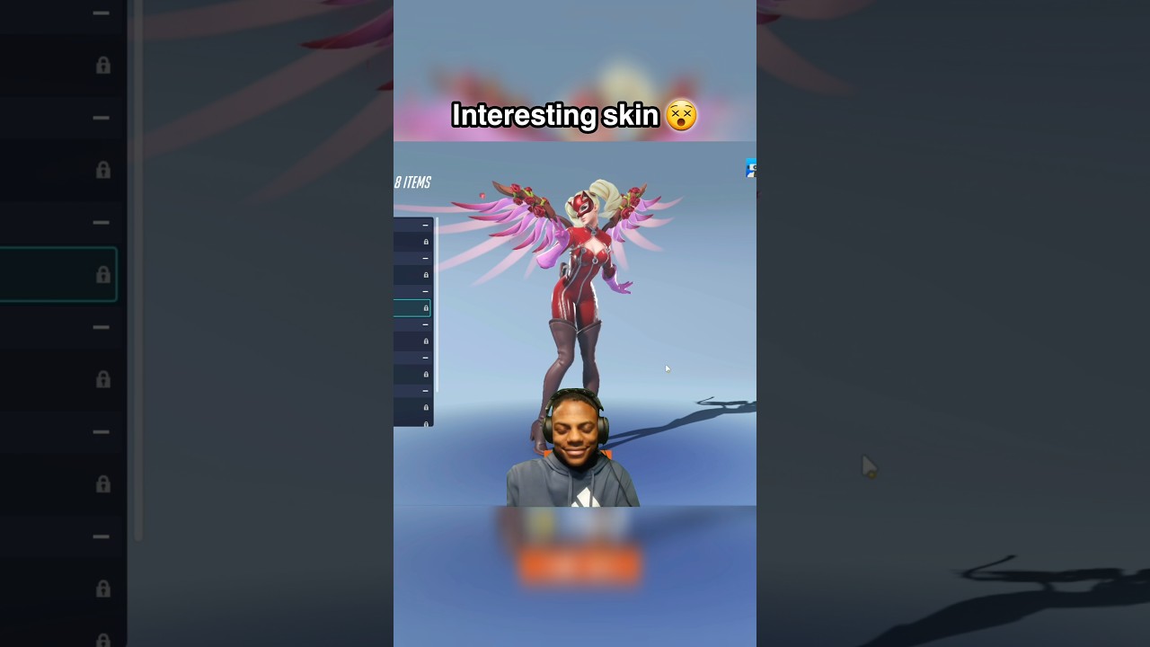 The New Mercy Skin Is 😵🔥 #overwatch #overwatch2 #overwatch2clips #gaming #mercyoverwatch