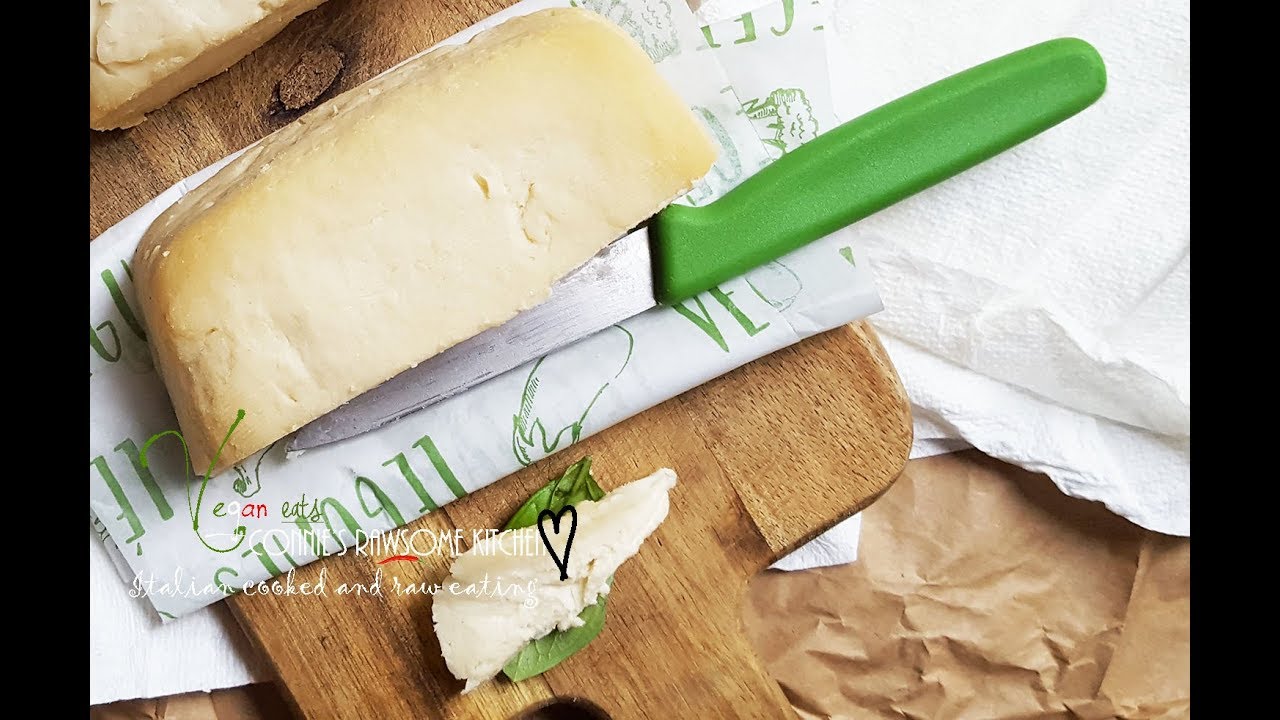 VLOG VEGAN FONTINA 2.0 CHEESE - MARRIAGE OF TWO CHEESE | Connie's RAWsome kitchen