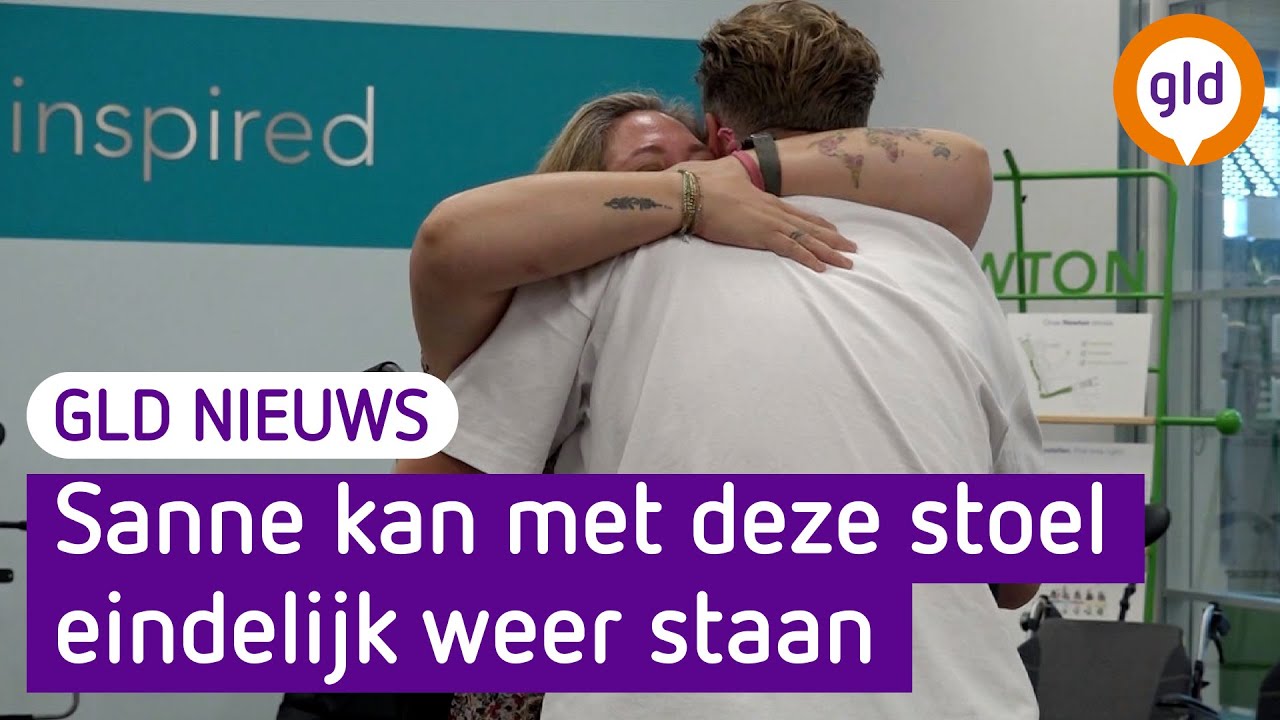 Vriendinnen van Sanne uit Doetinchem starten crowdfunding voor stand-up rolstoel