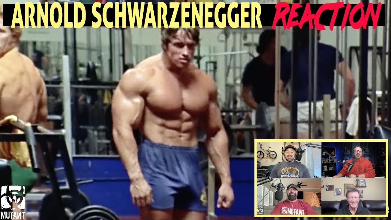 ARNOLD SCHWARZENEGGER Training Reaction