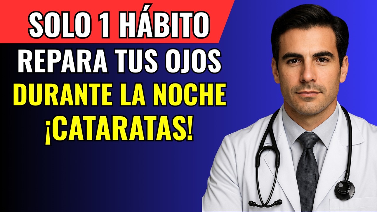 El HÁBITO NÚMERO 1 Antes de Dormir que PROTEGE TUS OJOS del ENVEJECIMIENTO