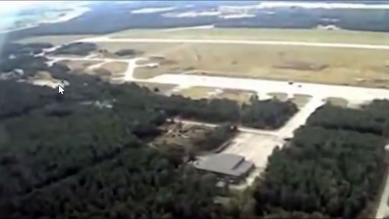 Rundflug über der Dienstelle Drewitz im Juni 2000