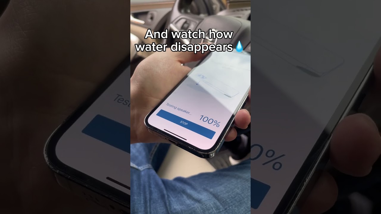 Sound to Remove Water from Phone 💧