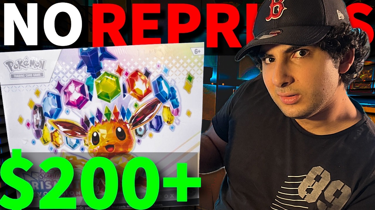 Цена на Prismatic Evolutions взлетела до 200 долларов на фоне опасений по поводу отсутствия переи...