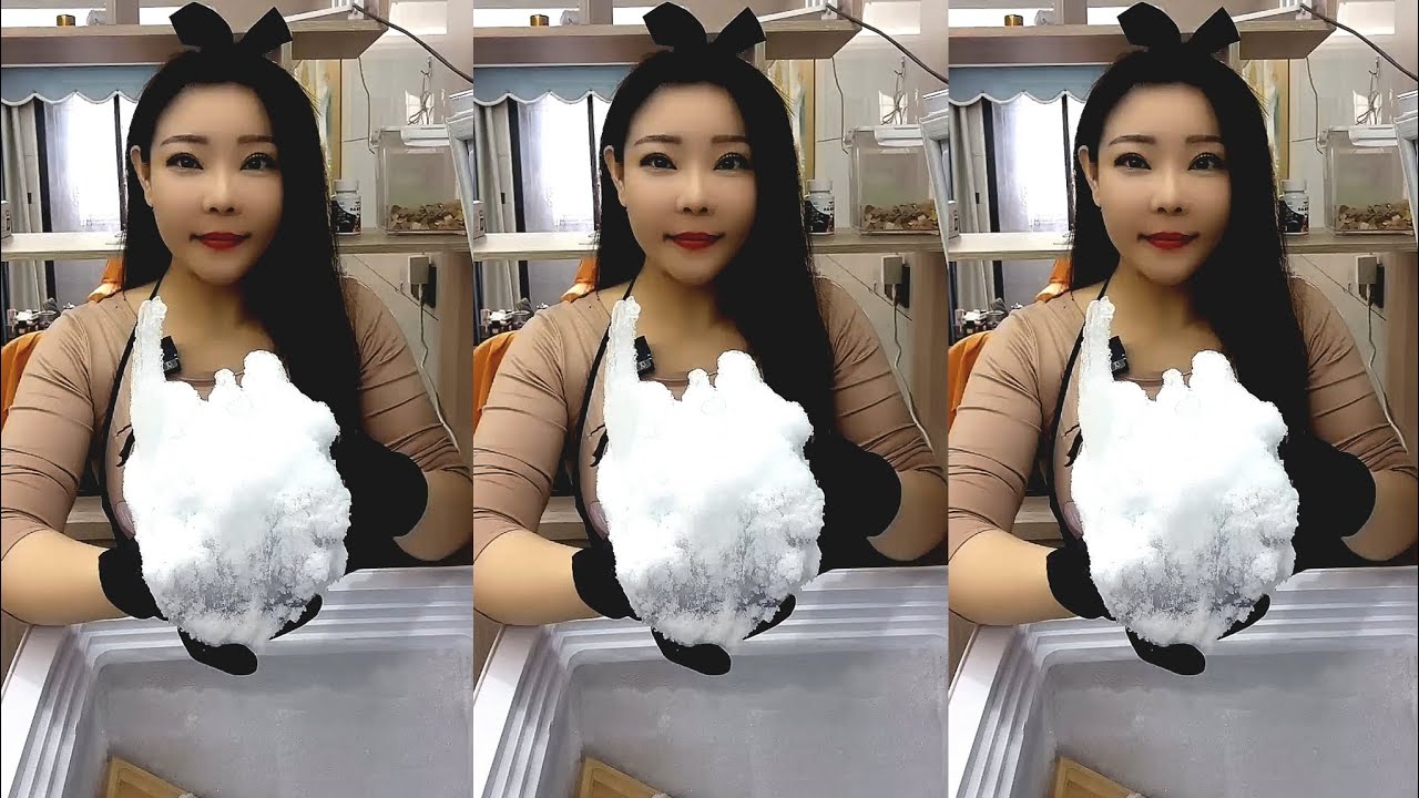 QUEEN / ASMR FREEZER FROST EATING