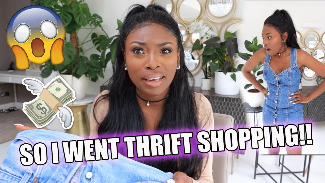 I SPENT £200 SHOPPING AT THE THRIFT STORE... CAN I EVEN MAKE A LOOK?