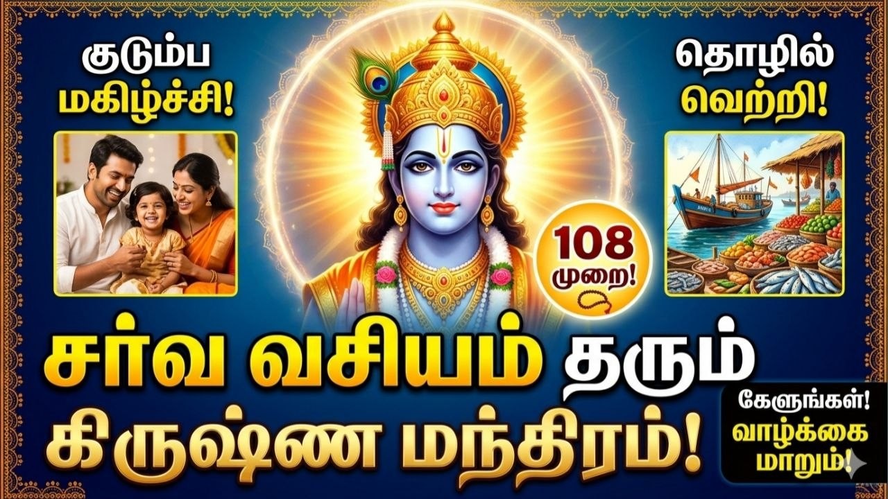 Radha Krishna Love Mantra Tamil | காதல் சேர்க்கும் சக்திவாய்ந்த மந்திரம்/love/love and love only