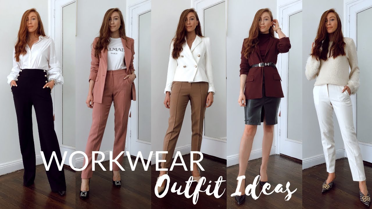 5 WORKWEAR OUTFIT IDEAS | How to look stylish at work
