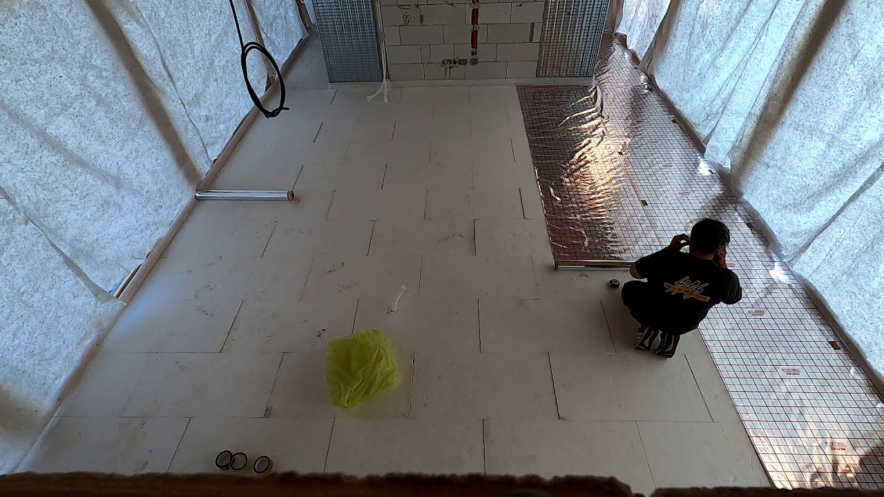 Elektrická instalace - Podlahové topení