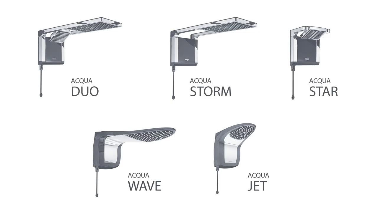 Ducha e Chuveiro Lorenzetti Acqua Duo Storm Star Wave Ultra