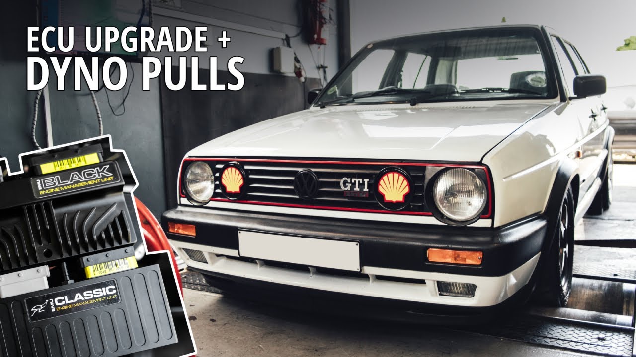 Upgrading from a ECU Master EMU Classic to Black | Mk2 finally hits the dyno ft R32 Mk1 Golf