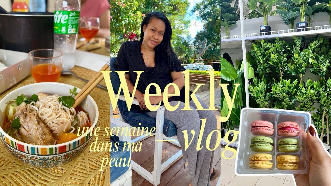 Weekly vlog:Nouveau centre commercial &agrave; Yaound&eacute; ! + repas asiatiques & d&eacute;tente en famille 🐴