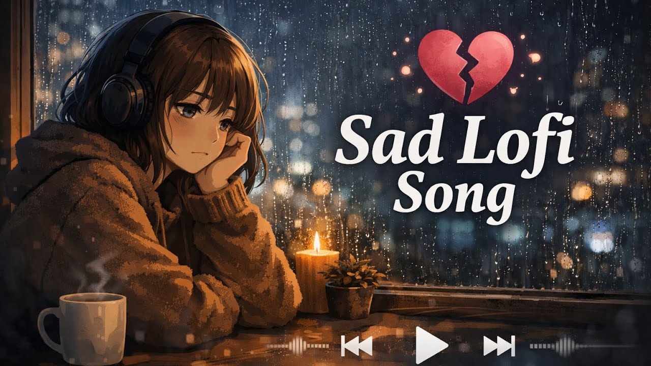 यह Sad Lofi Song सुनकर रो पड़ोगे 💔 | Broken Heart Lofi Song #sadlofi #breakenheaet