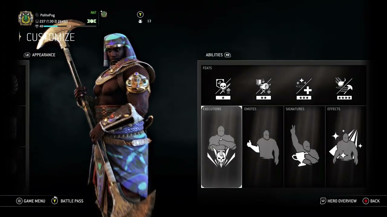 Medjay All Executions/ Emotes/ Sigantures + New Content