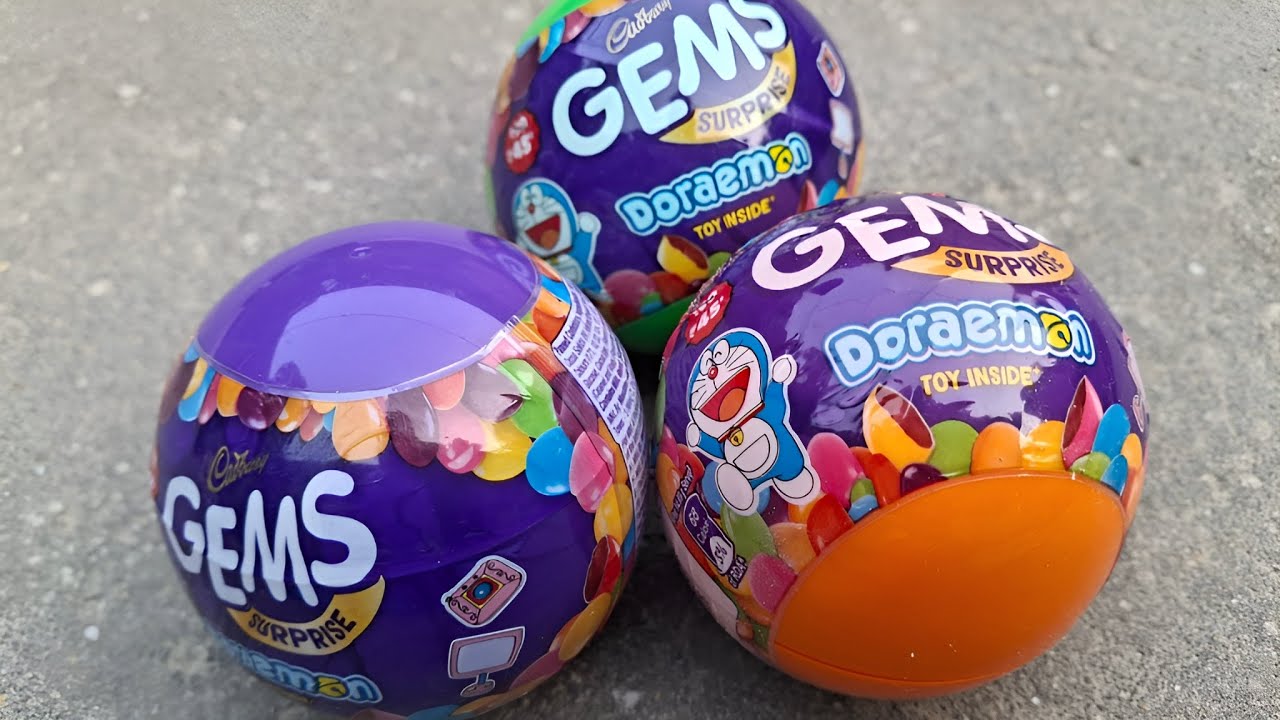 SURPRISING Toy inside Cadbury Gems Ball