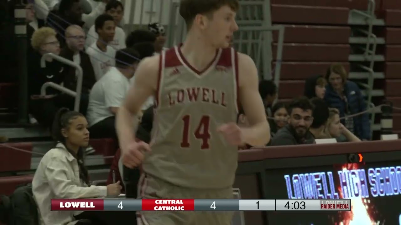 Lowell High School boys varsity basketball vs Central Catholic | February 16, 2024