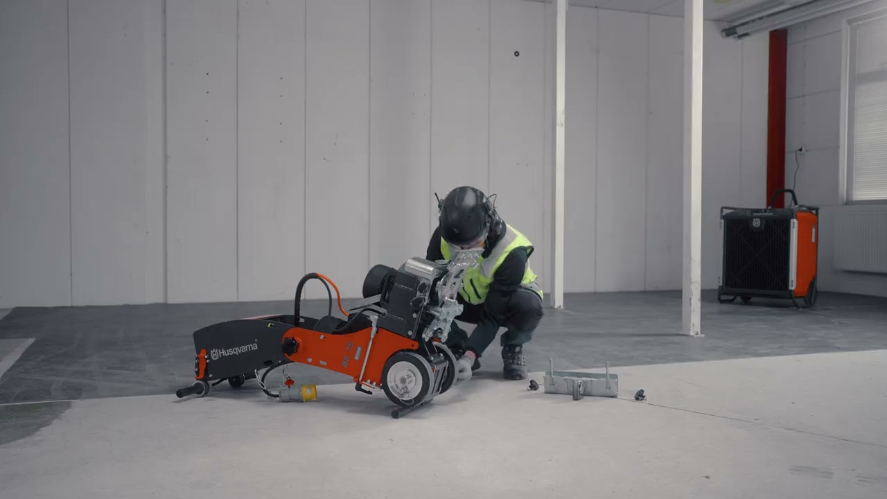 BS 75: How to get set up| [ENG] | Husqvarna Construction