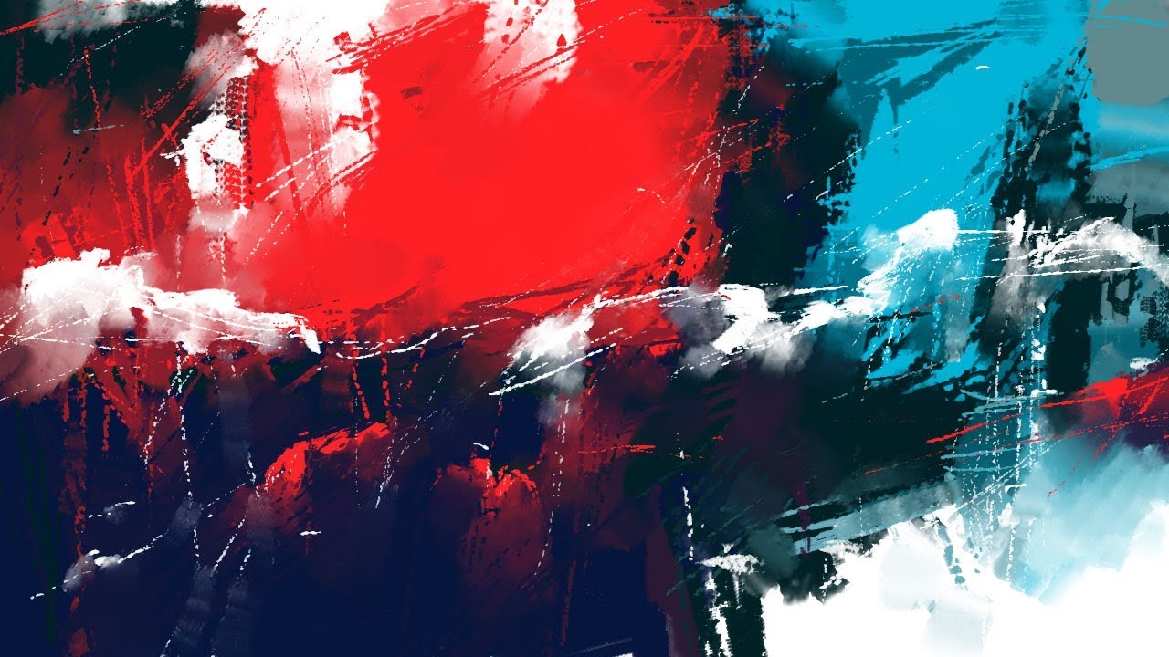 How to make digital art |  abstract painting | digital painting | painting tutorial | Photoshop