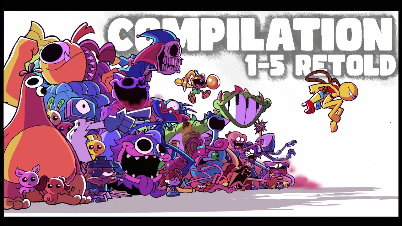 POPPY PLAYTIME CHAPTERS 1-5  🏆RETOLD🏆 SPECIAL EDITION (Q&A + BTS STORYBOARDS) - FERA ANIMATIONS