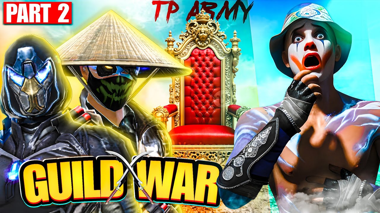 GUILD WAR PART 2 🤯TP BLAXY VS TP DON 💀#freefire 