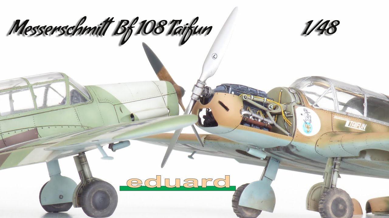 Messerschmitt Bf 108 Taifun 1/48 Eduard&ndash; jak na kamufl&aacute;že Luftwaffe