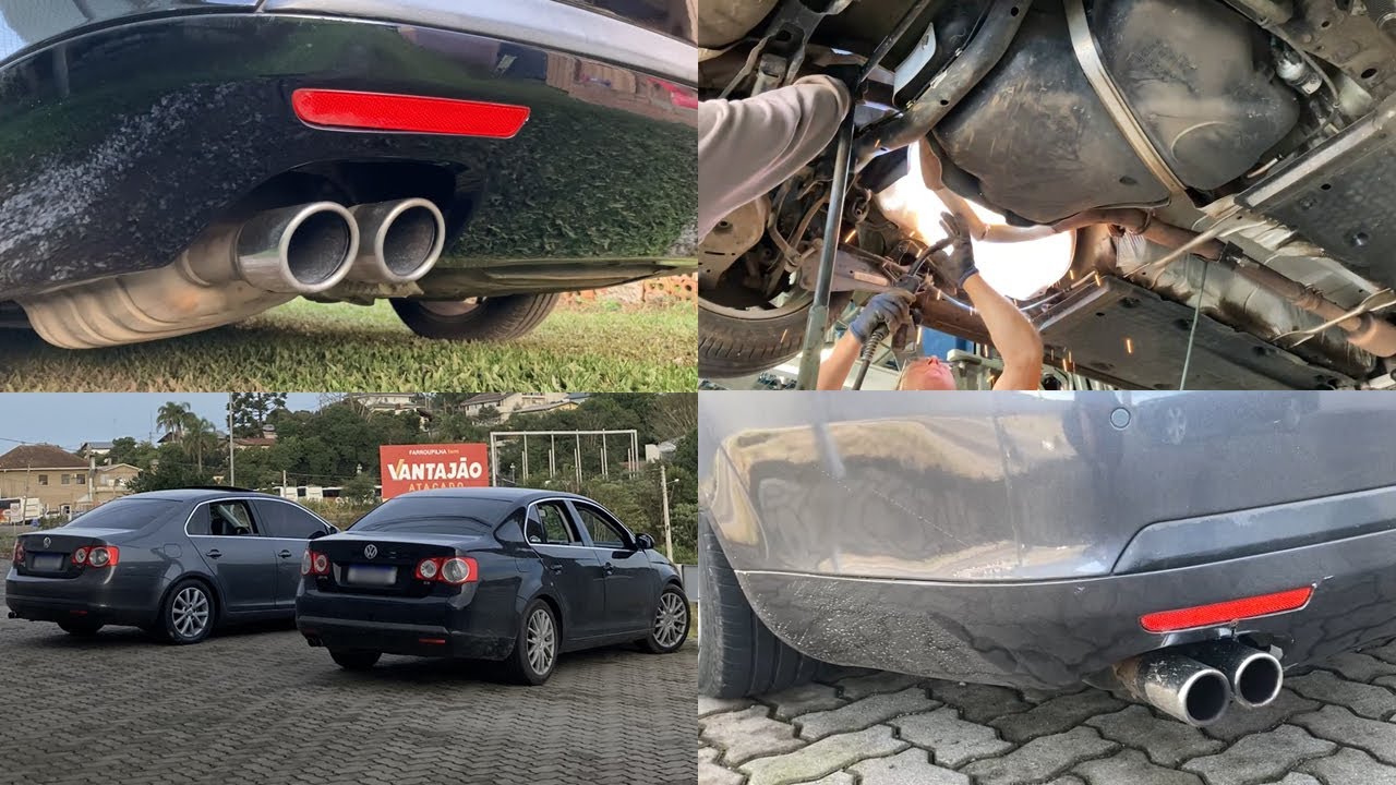 Jetta MK5 - Receita de escapamento boa e barata