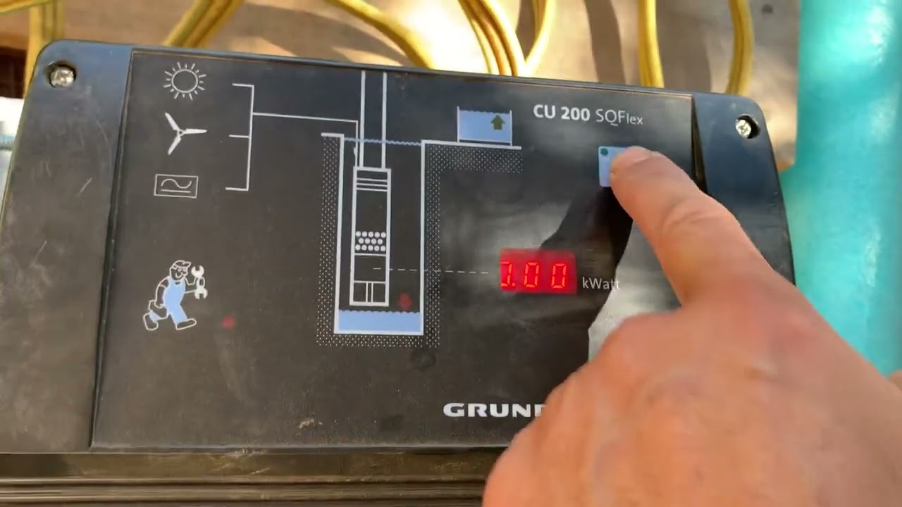 Grundfos well pump solar power