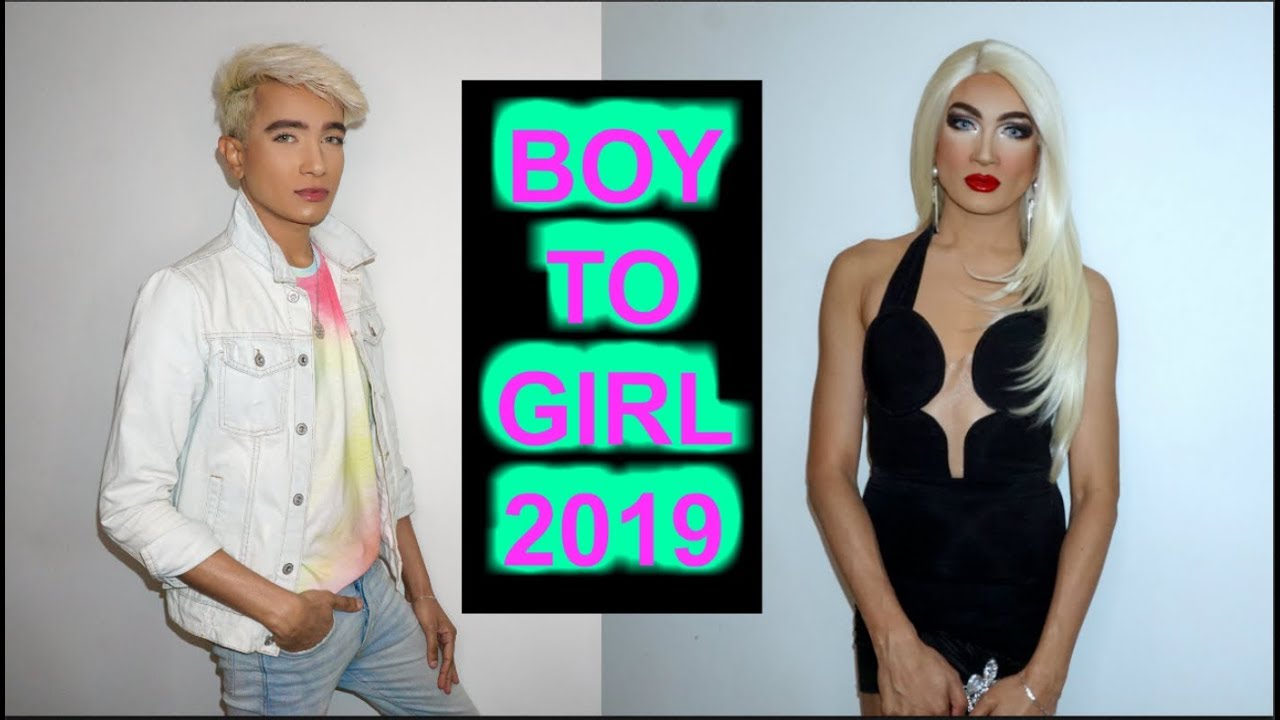 BOY to GIRL  Transformation 2019
