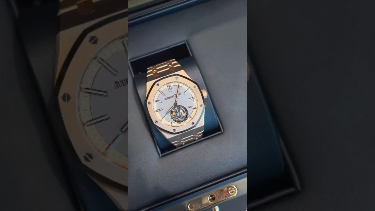 Where Smoke Meets Gold &ndash; The 26730OR Tourbillon Whispers Power in 18K Armor. 🌫⌚