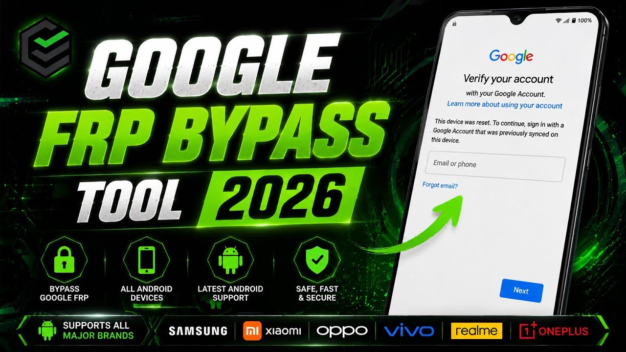 Обход FRP на Android 2026 | Универсальный инструмент для разблокировки FRP на Android 14/15/16 - ...