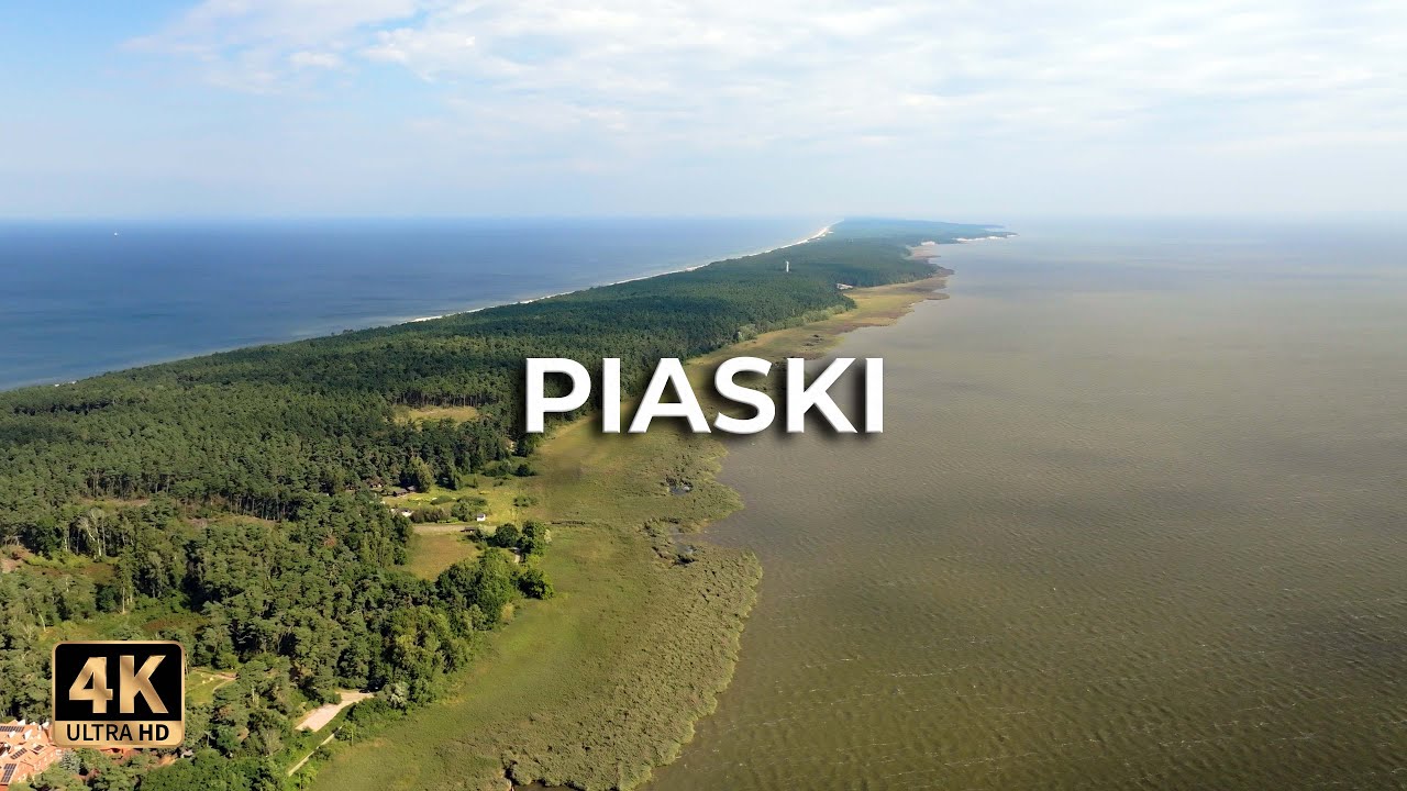 Koniec Polski nad Bałtykiem! Piaski na granicy robią wrażenie z lotu ptaka | Lato 2025 [4K]
