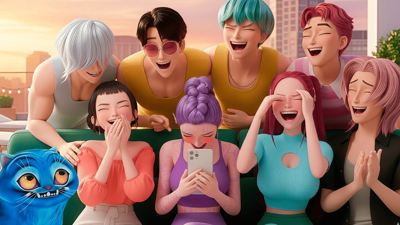TOP 9 Funny Reaction 🤣🤣🤣 With Saja Boys and Huntrix| KPOP Demon Hunters Reaction
