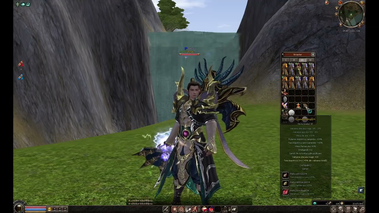 100k MD-uri in evantai de lv 65 :O  | 371 vrajeste | 590 orisoane | Metin2ro| Ruby Kirin| low lv pvp