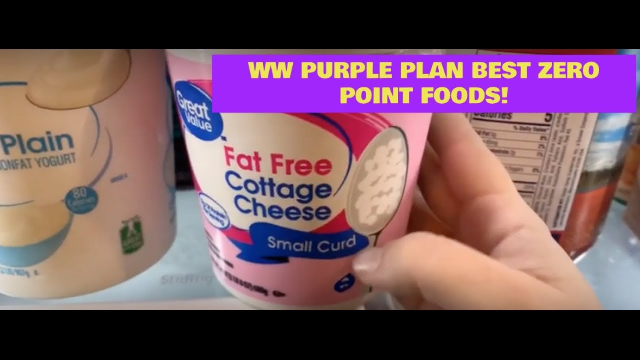WW PURPLE PLAN BEST ZERO AND LOW POINT FOODS! | WEIGHT WATCHERS PURPLE PLAN | Ohyouresotough0