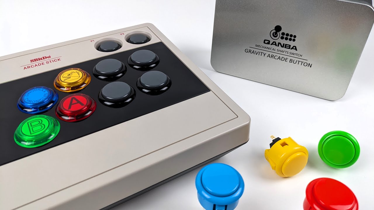 Qanba KS против Sanwa OBSF против Generic Clone