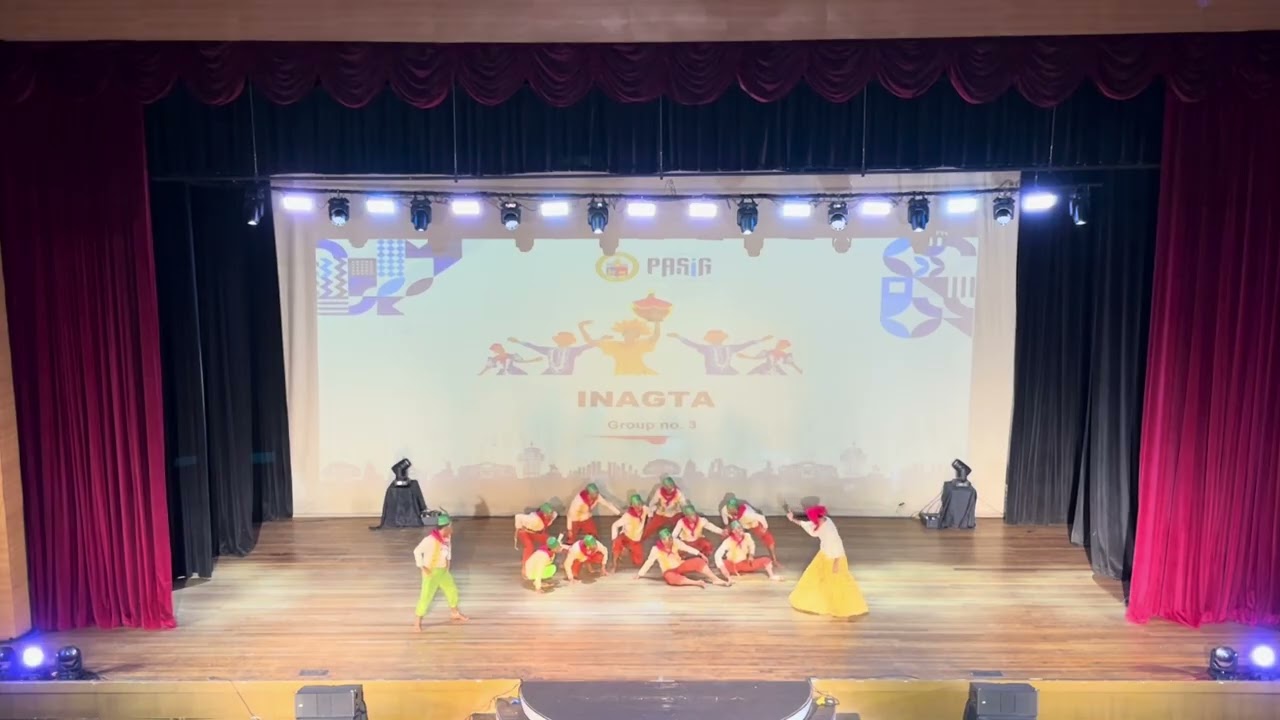 INAGTA- ENTRY #3 SALAYAW DANCE COMPANY (1ST PLACE) PASIG  Indak ng Kultura folk dance competition 
