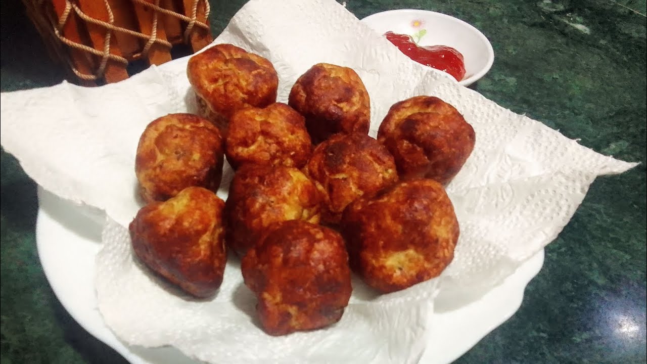 মুরগি-পাউরুটি বল রেসিপি। 