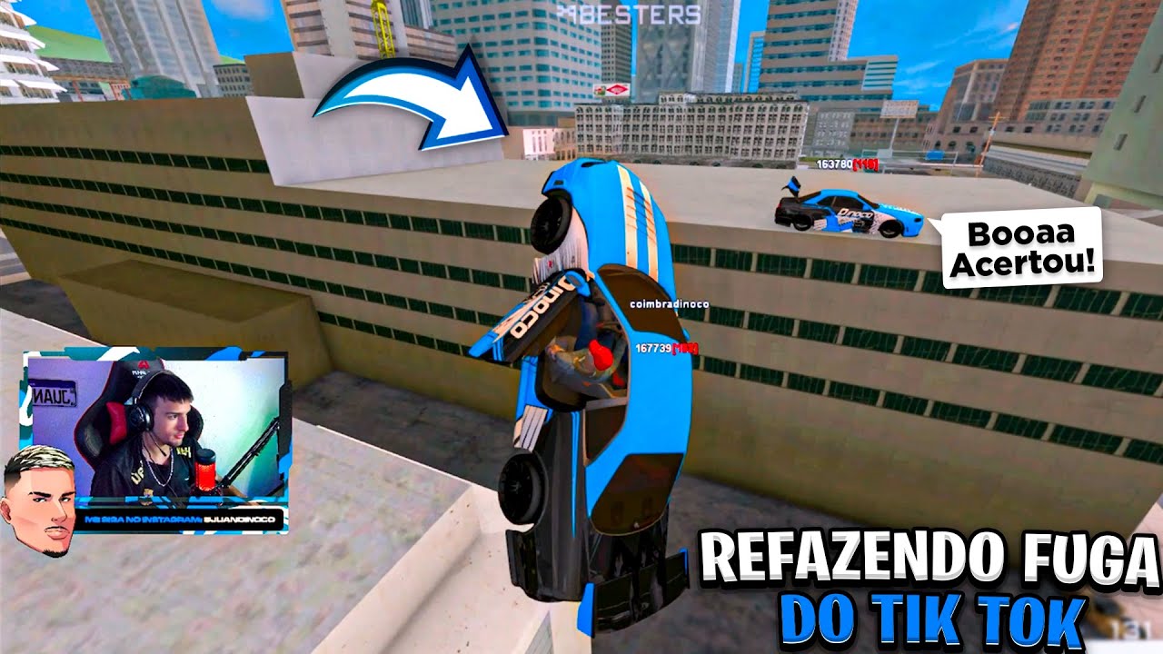REFAZENDO FUGAS DO TIK TOK COM OS DINOCOS GTA SAMP
